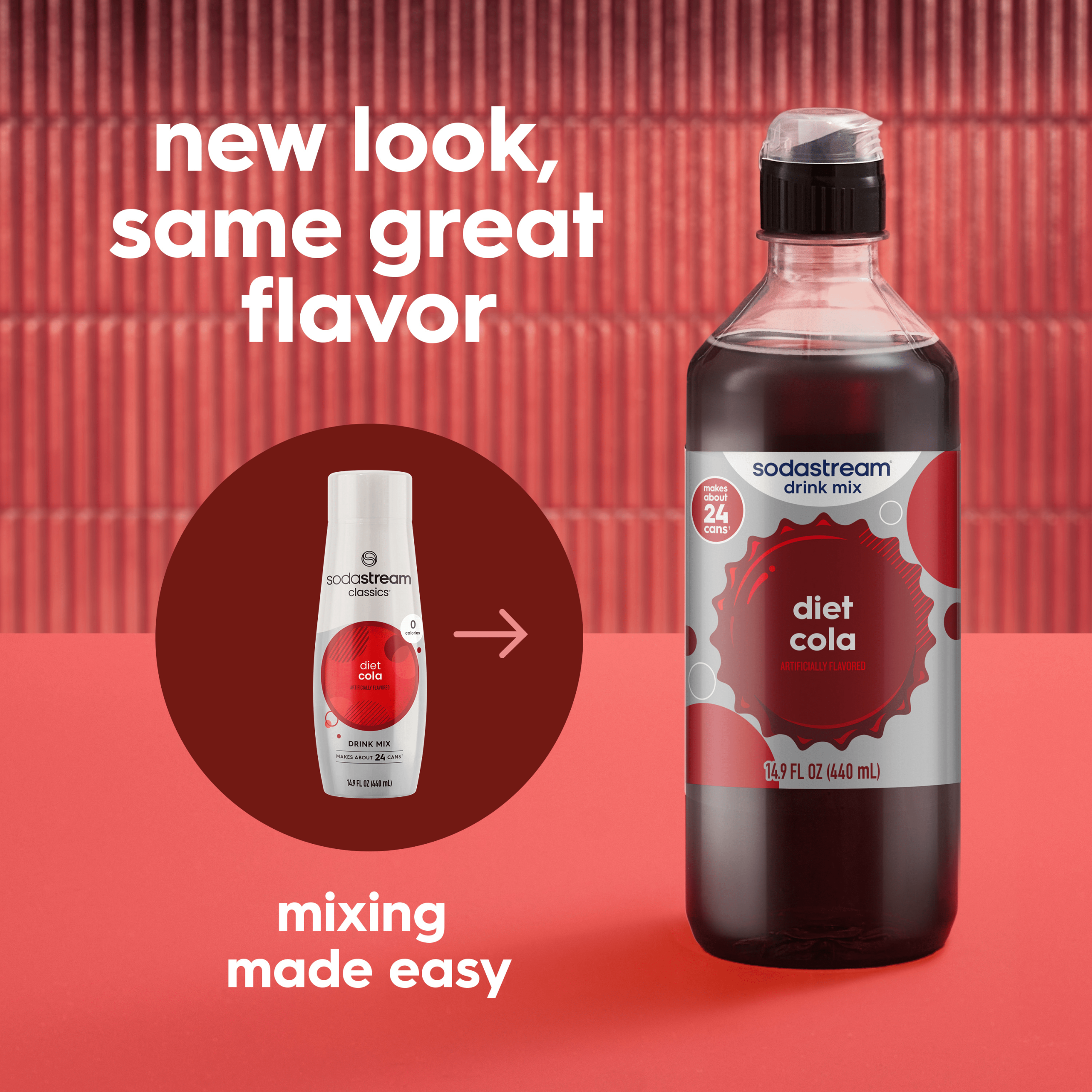 Sodastream Classics? Diet Cola Drink Mix 4 Pack 440ml - Image 5