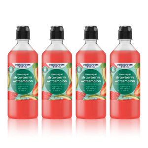 Sodastream Classics? Strawberry & Watermelon Zero Sugar Drink Mix 4 Pack 440ml